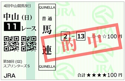 馬券